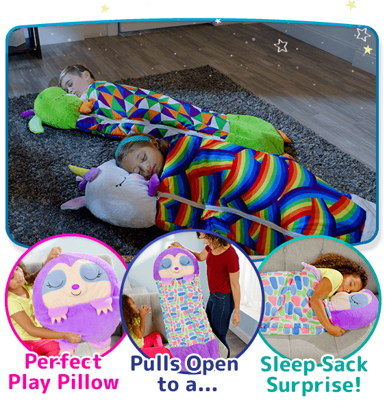 FluffyNap Λούτρινος Παιδικός Υπνόσακος που γίνεται Μαξιλάρι - Αρκουδάκι Κουβέρτα Ρόμπα Μπουρνούζι Fluffylove Happy Nappers